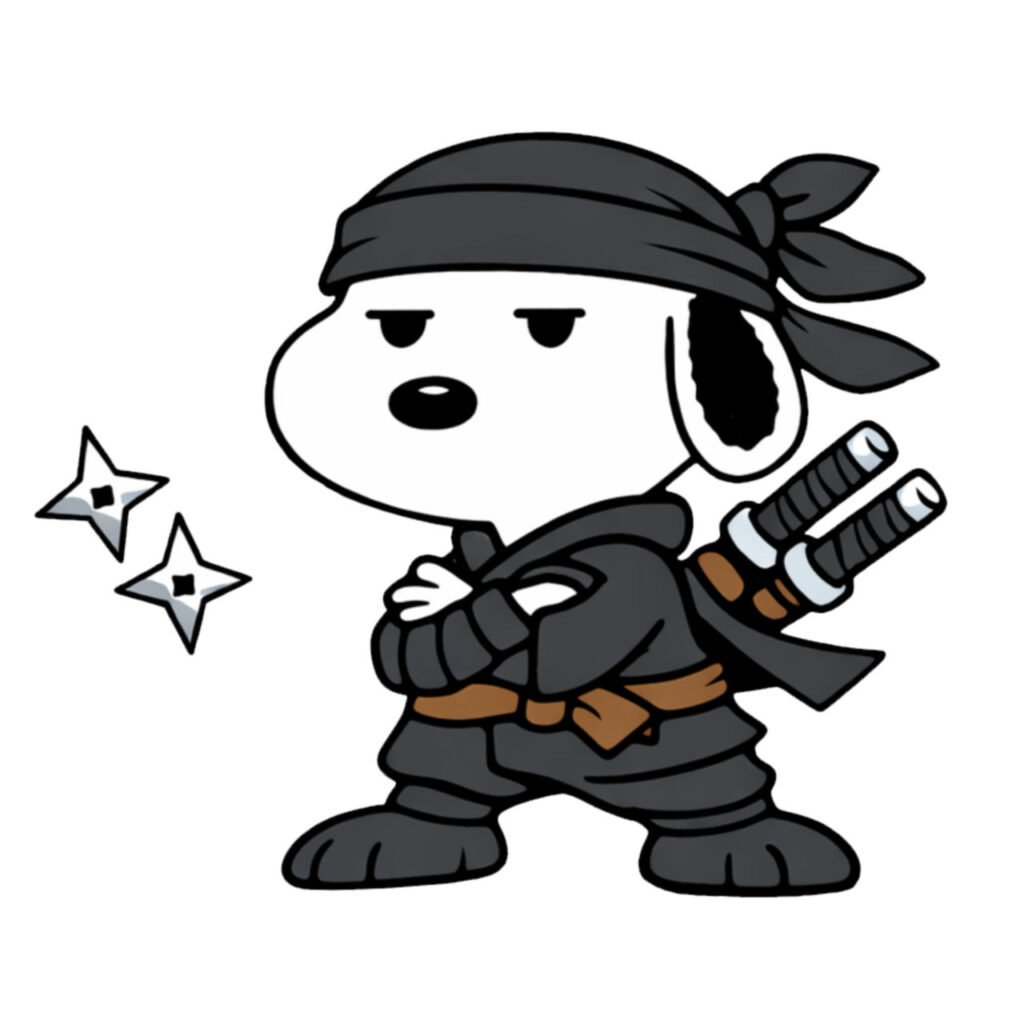 BandiView_Snoopy Ninja